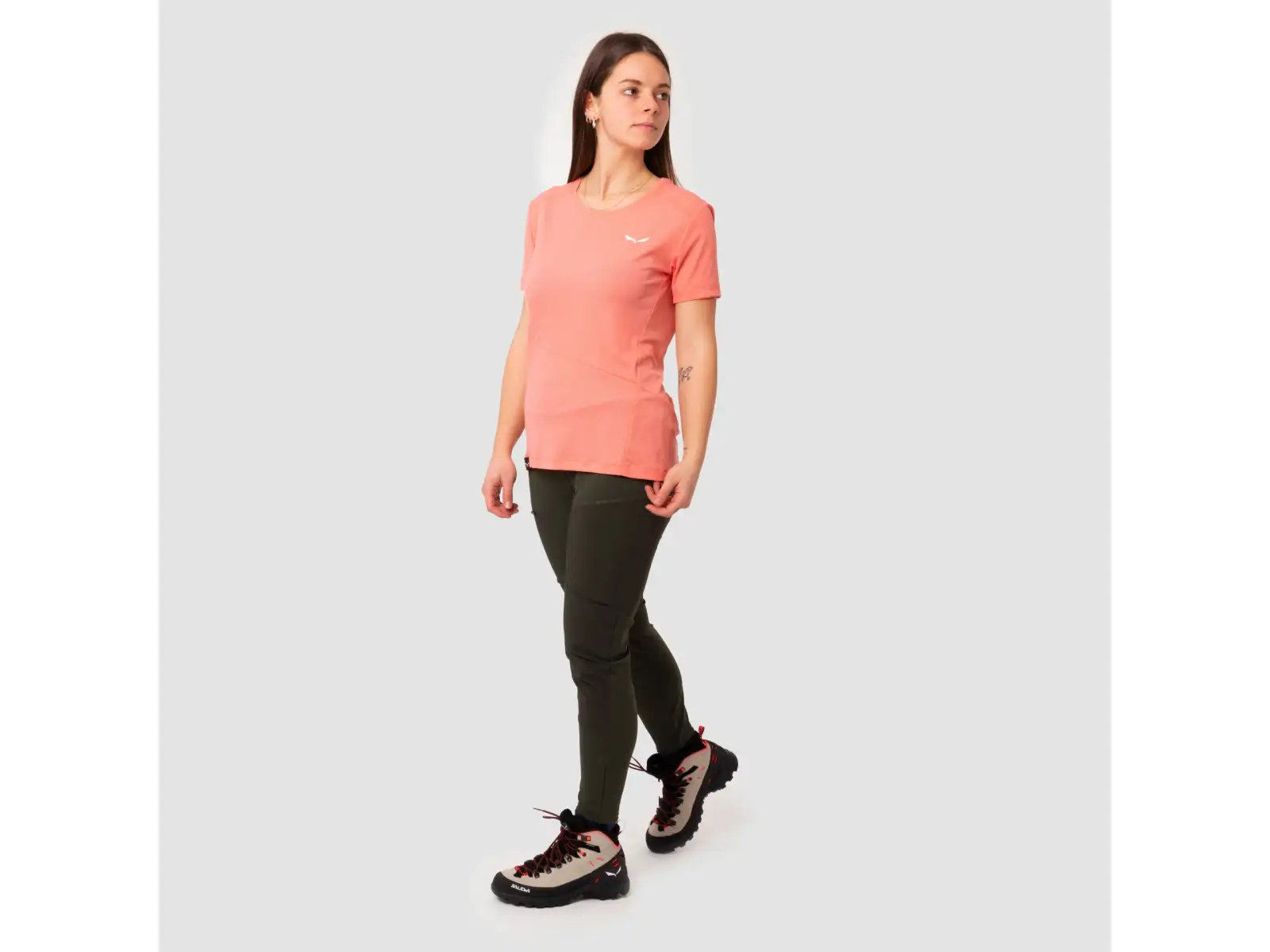 Salewa Puez Dry Responsive Cargo women's pants Black Out