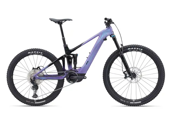Liv Intrigue X Advanced E+ Elite 2 full-suspension e-bike Digital Blurple