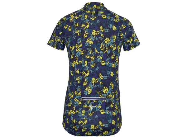 Silvini Scrivia kids jersey short sleeve Blue/Neon