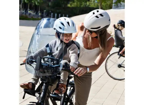 Urban Iki front child seat with adapter for stem Bincho Black
