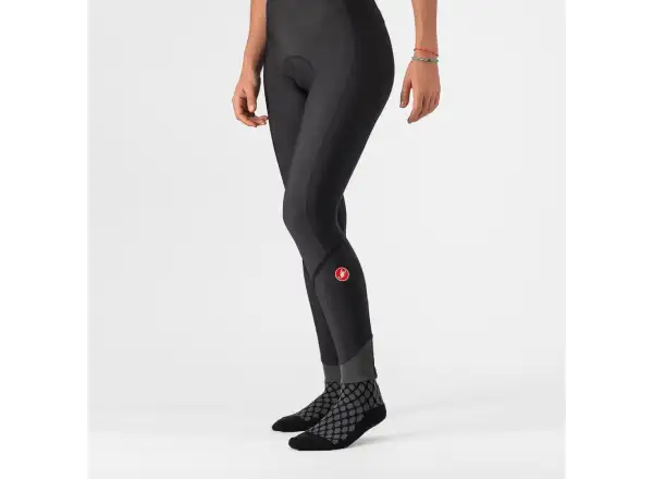 Castelli Velocissima DT Bibtight women's pants Black/Black Reflex
