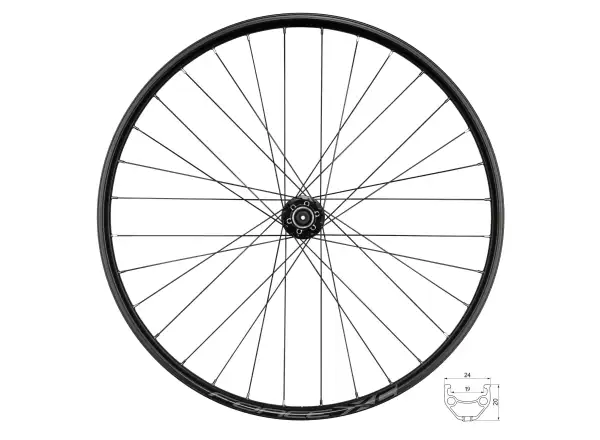 Force XC Disc 27.5" front spoked wheel hub Force F804342