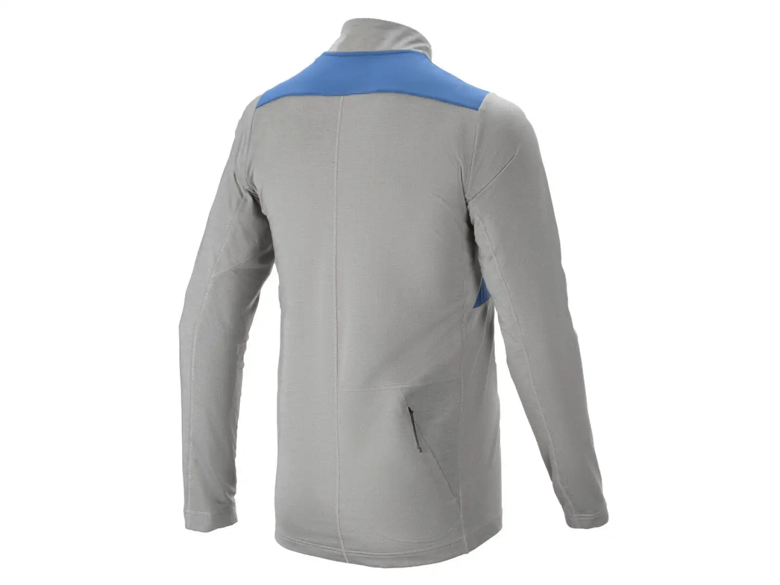 Alpinestars Nevada men's jersey long sleeve Melange Grey Mid Blue