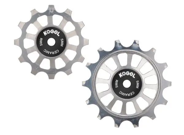 Kogel road pulleys for Shimano Dura Ace / Ultegra 12/14 t. Raw