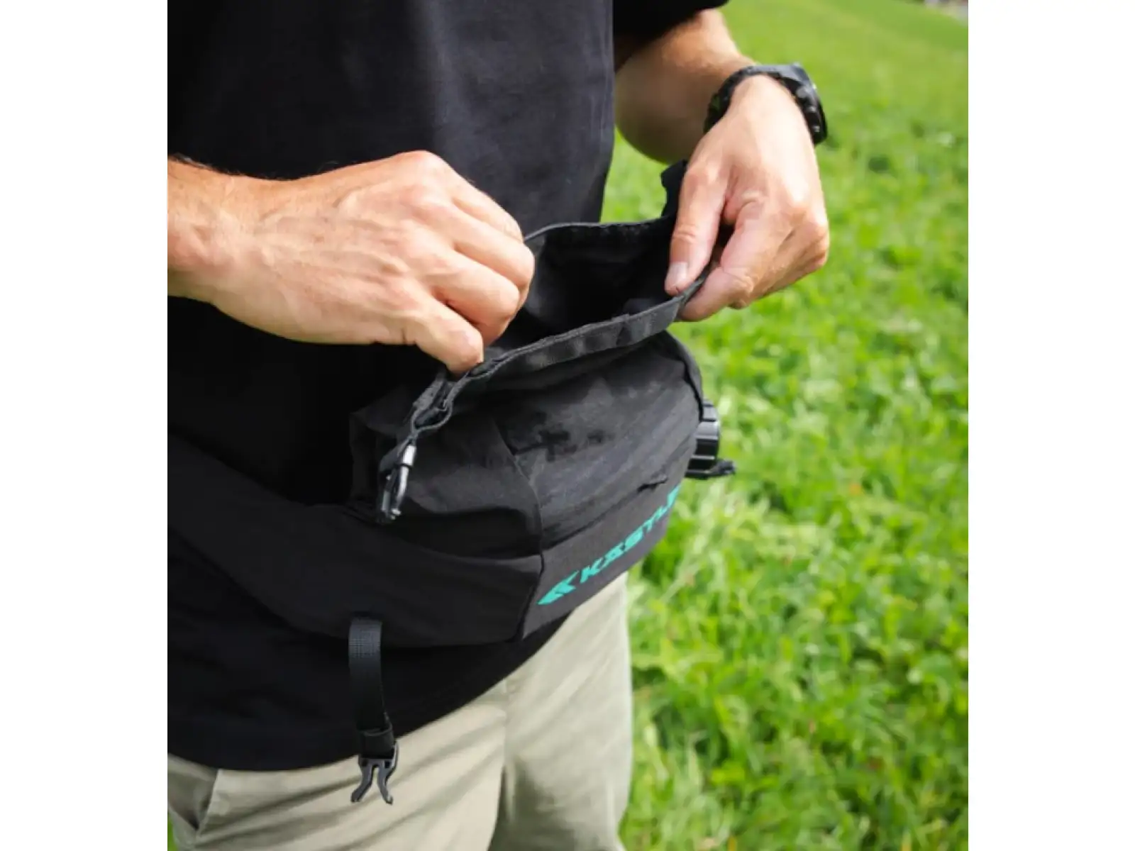 Kästle Thermo Hydration Belt 0.85 l waist bag black size Uni