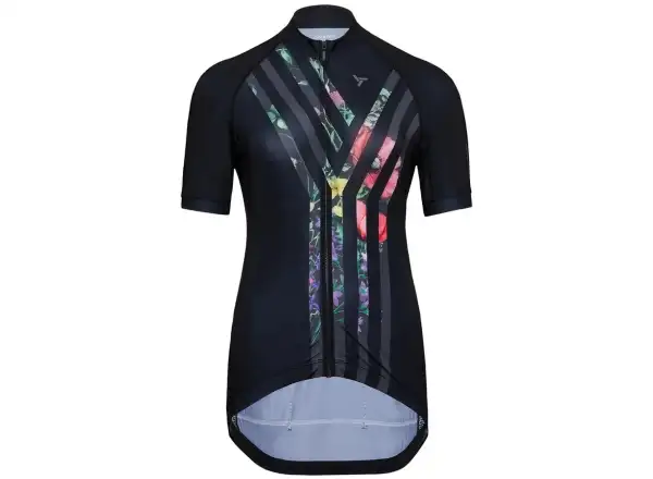 Silvini Calnia women's jersey short sleeve Black/Charcoal