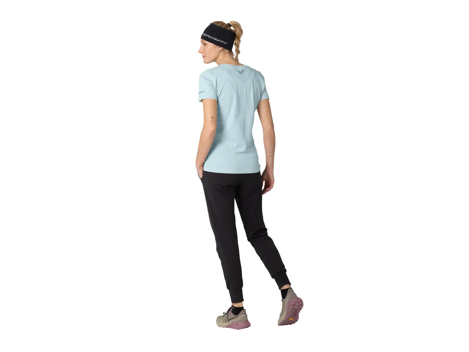 Dynafit Graphic Cotton women's T-shirt short sleeve Cloud Blue/Tabloid