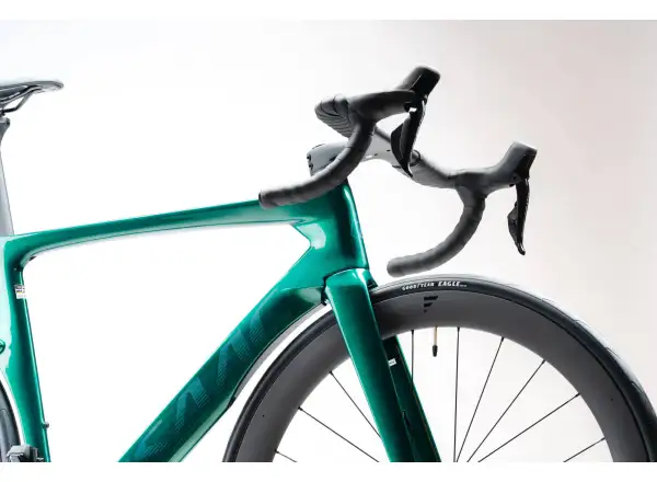 Isaac Meson Ultegra Di2 road bike Jade Green