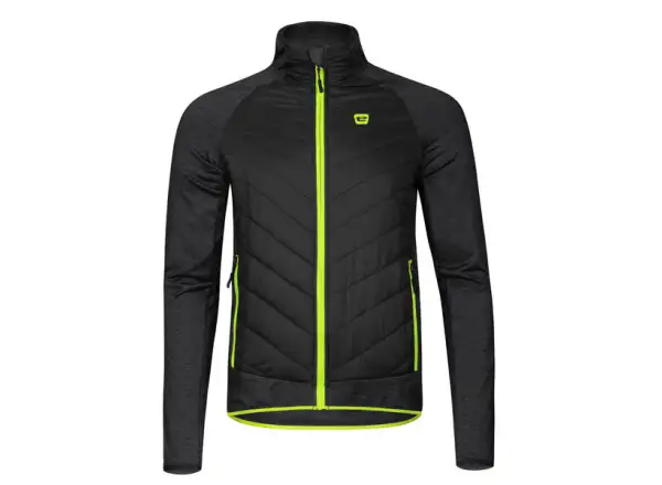 Etape Crux 2.0 men's jacket black/yellow fluo