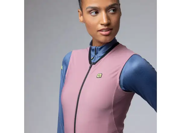 Alé PR-E Thermo 2.0 women's cycling vest Antique Pink