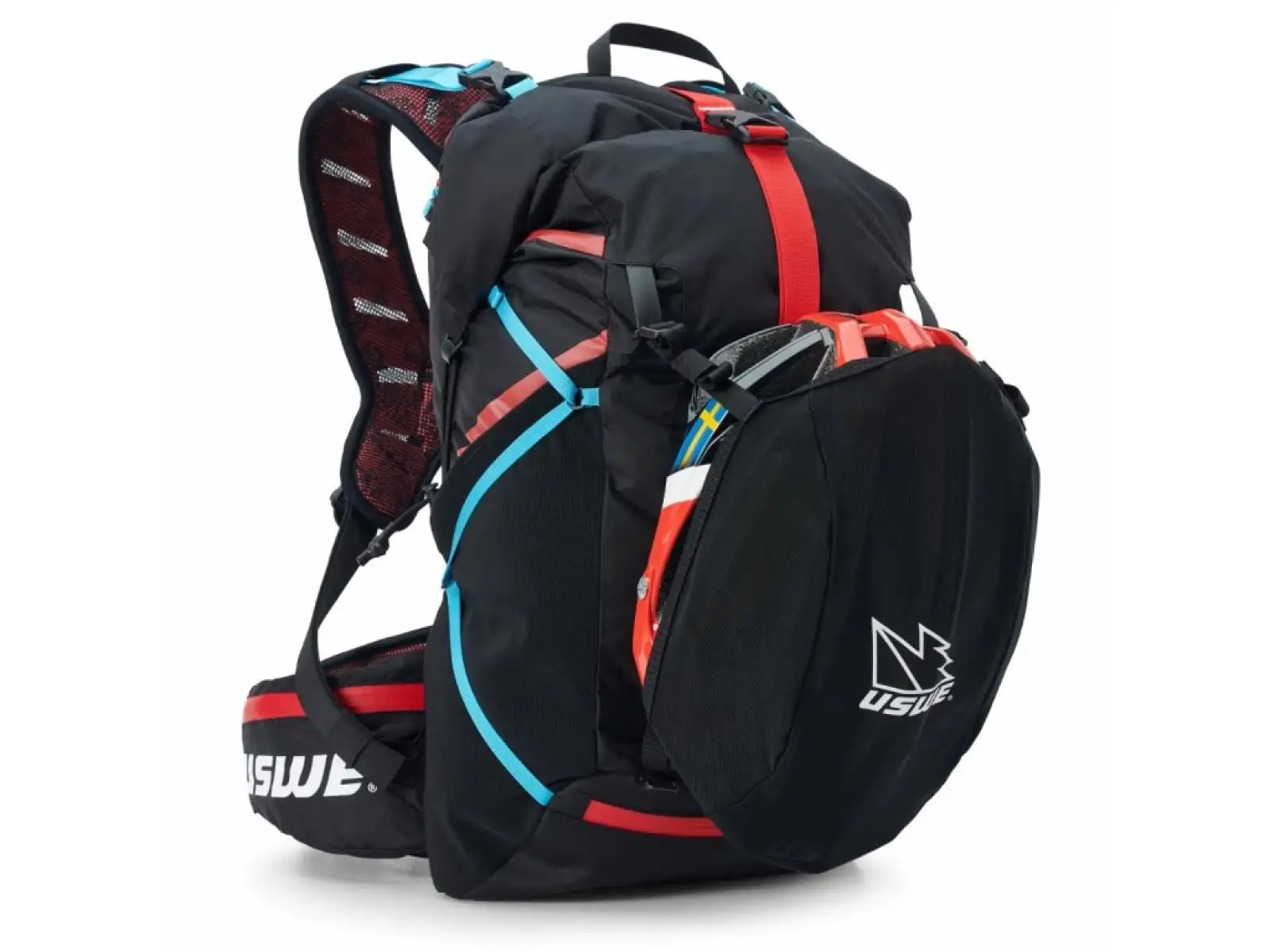 USWE Hajker 18 multisport backpack Carbon black 2x500ml size S