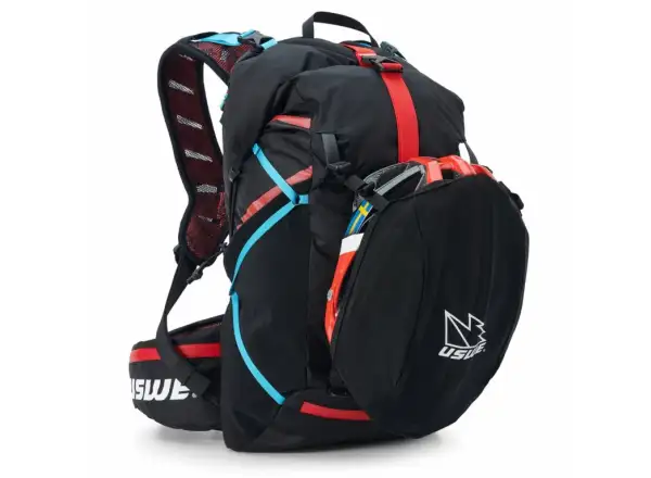 USWE Hajker 18 multisport backpack Carbon black 2x500ml size S