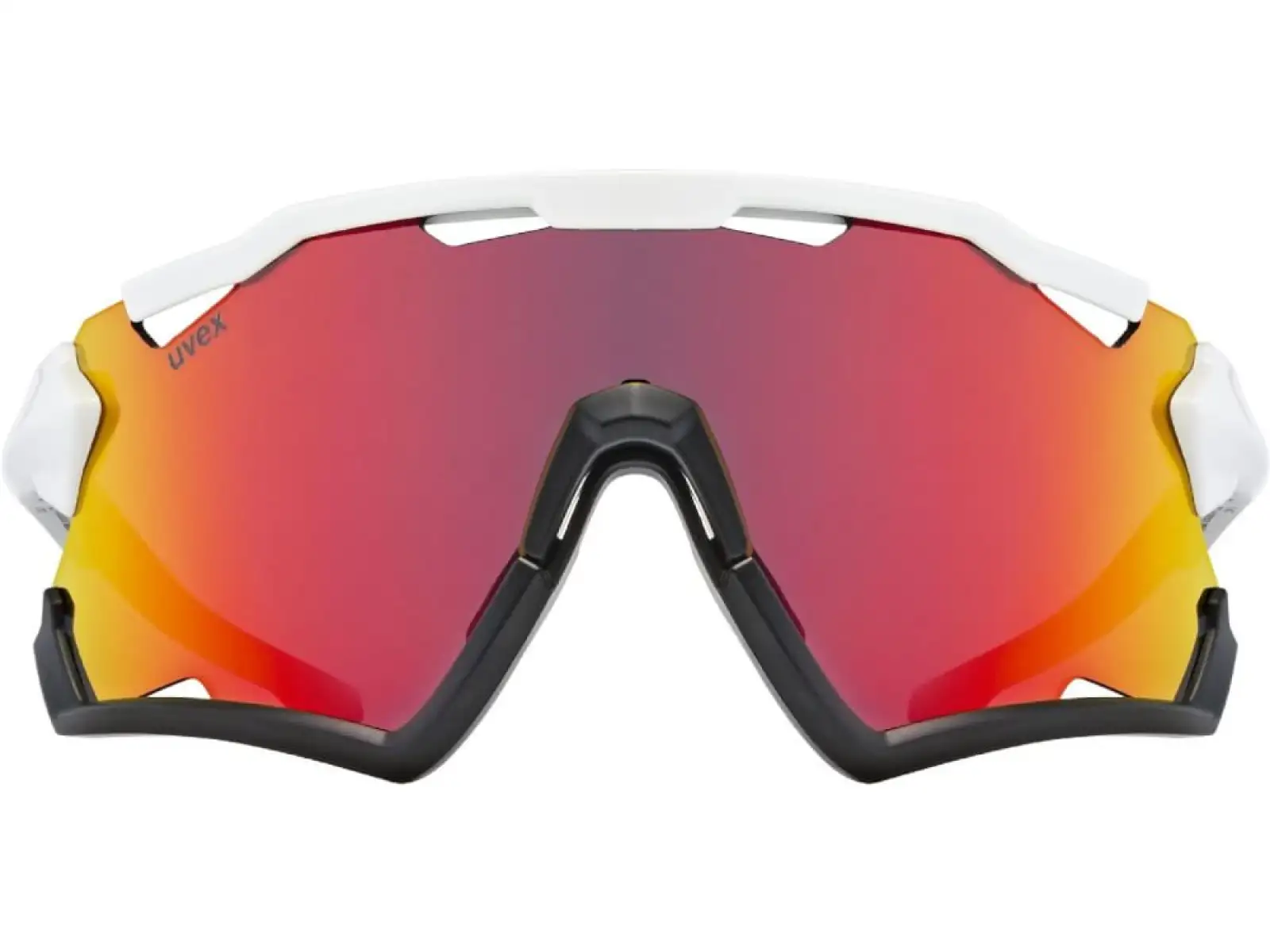 Uvex Sportstyle 228 Sunglasses White Black / Mirror Red UNI