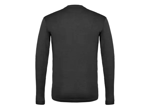 Salewa Puez Melange Dry men's long sleeve T-shirt black out melange