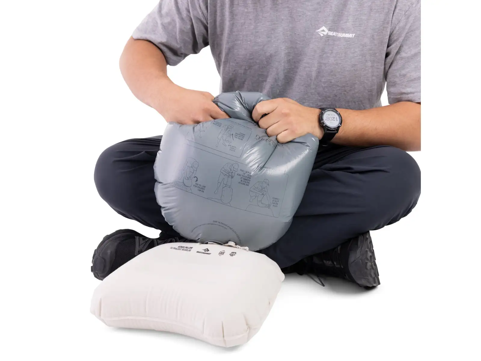 Sea To Summit Aeros Ultralight pillow Large Beluga