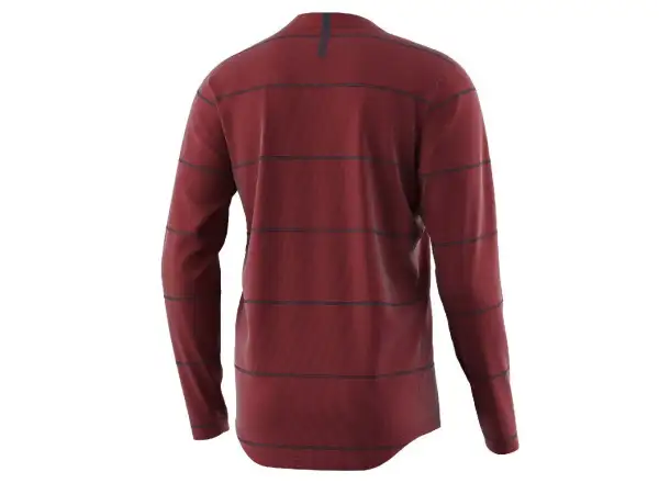 Troy Lee Designs Flowline men's jersey long sleeve Revert wine