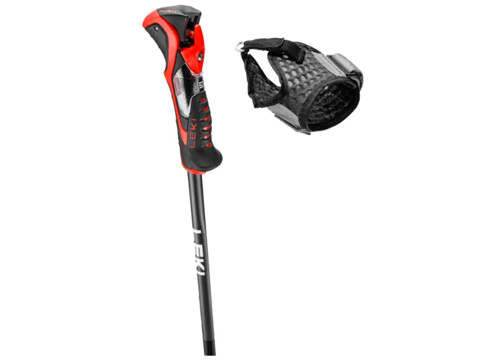 Leki Airfoil 3D downhill poles Black/Dark Anthracite