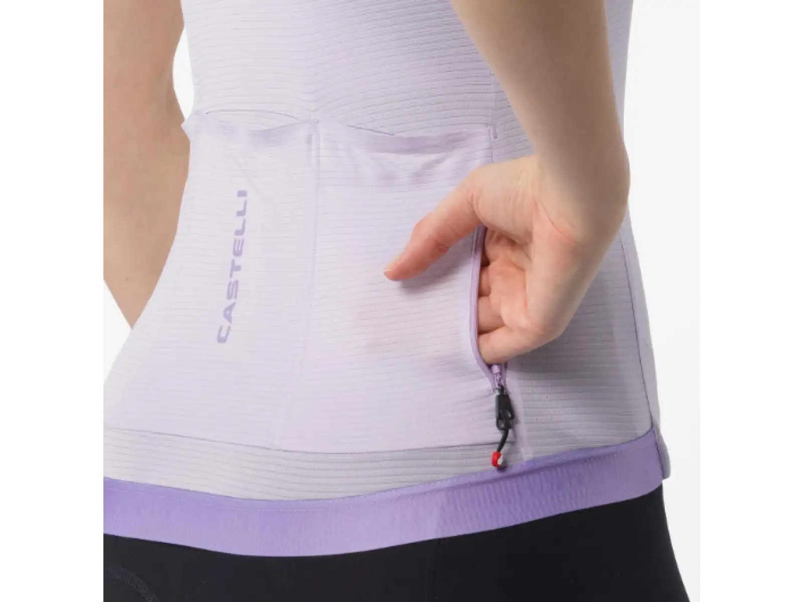 Castelli Espresso 2 W women's jersey short sleeve Purple Mist