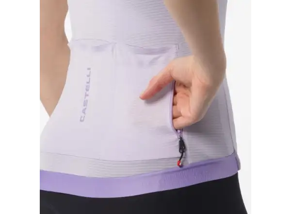 Castelli Espresso 2 W women's jersey short sleeve Purple Mist