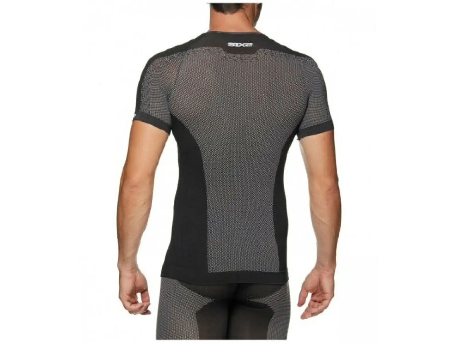 SIXS TS1L BT functional shirt short sleeve carbon black
