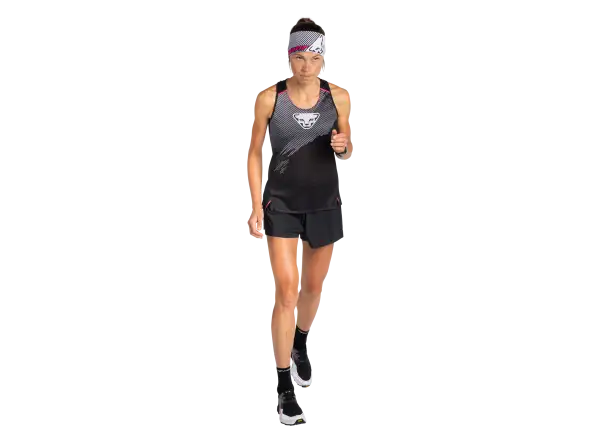 Dynafit DNA Split 2v1 women's racing running shorts Black Out/0520