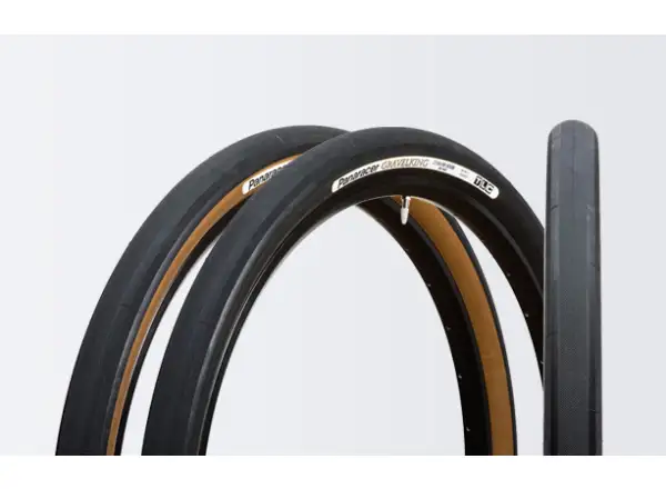 Panaracer GravelKing Slick 700x38C Tire Kevlar Black/Brown