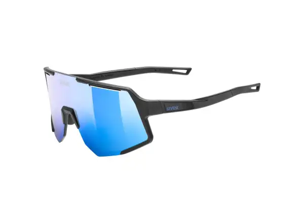 Uvex Sequenze sunglasses Black Matt/Mirror Blue