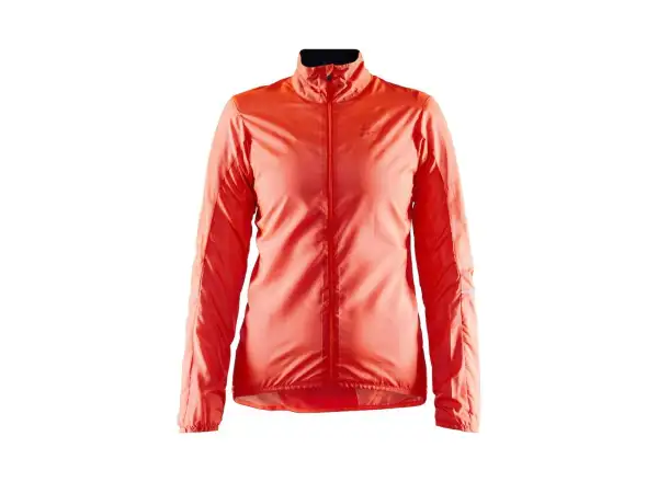Craft ADV Essence Light Wind women's cycling jacket orange