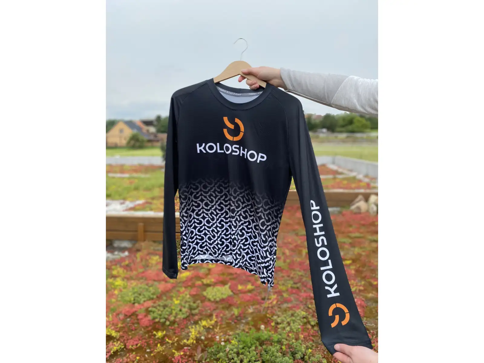 Koloshop Sensor men's jersey long sleeve Black