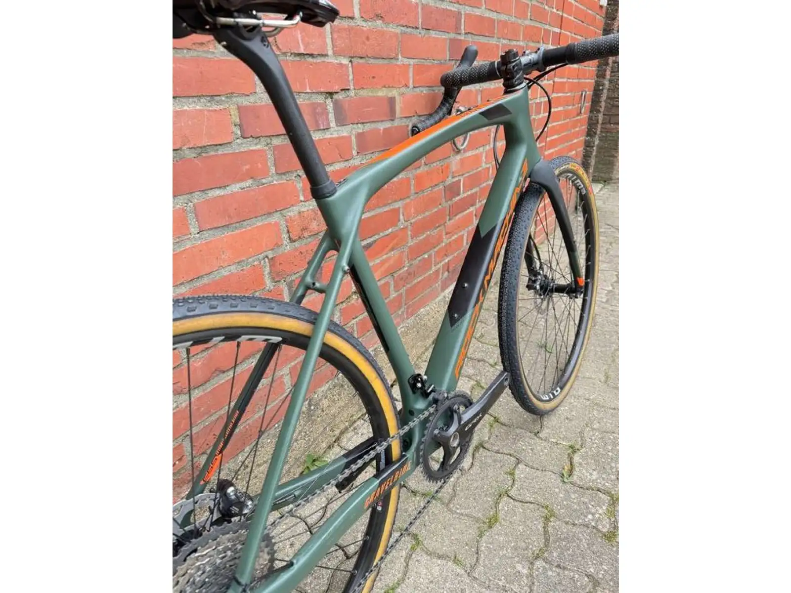 Rock Machine Gravelride CRB 900 khaki/orange gravel bike