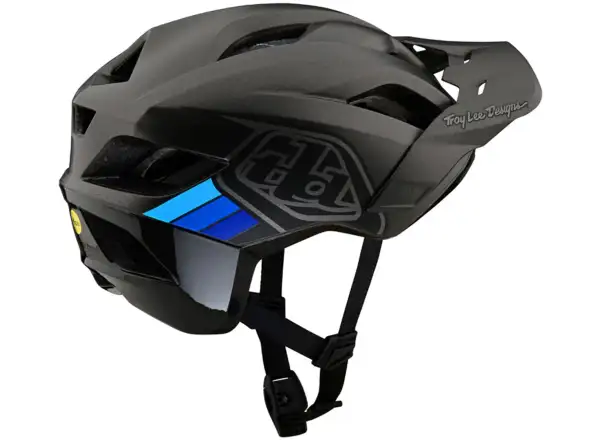 Troy Lee Designs Flowline SE Mips helmet Badge Charcoal/Gray