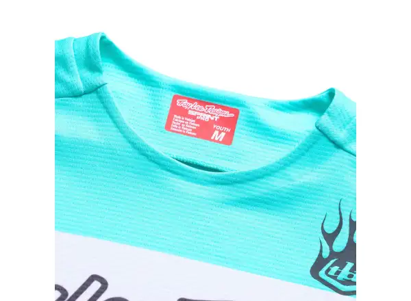 Troy Lee Designs Youth Sprint Pro kids jersey long sleeve Yo Moto Carbon