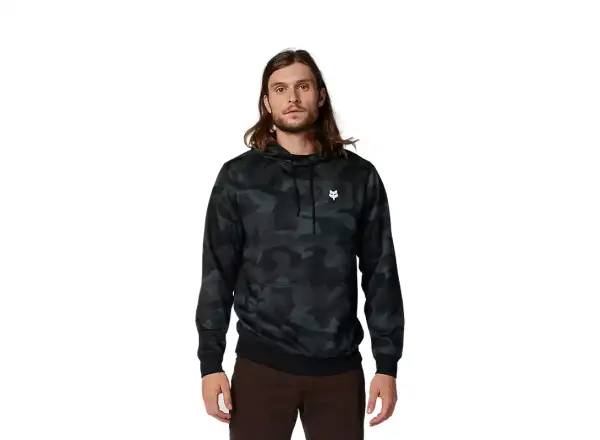 Fox Head Camo Fleece men's sweatshirt Black Camouflage