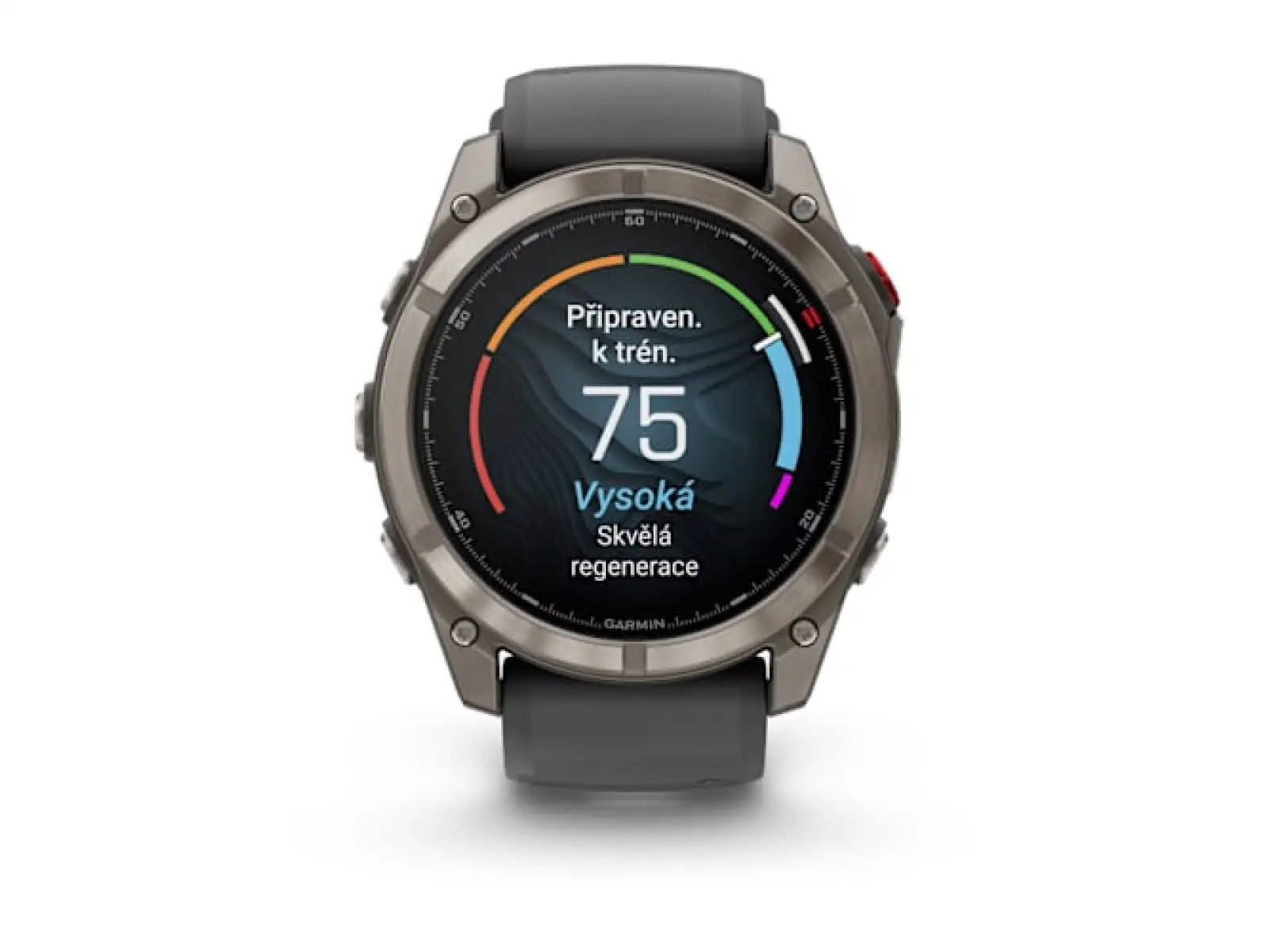 Garmin fenix 8 Pro 51 mm AMOLED Sapphire smart watch Titanium Graphite/Black