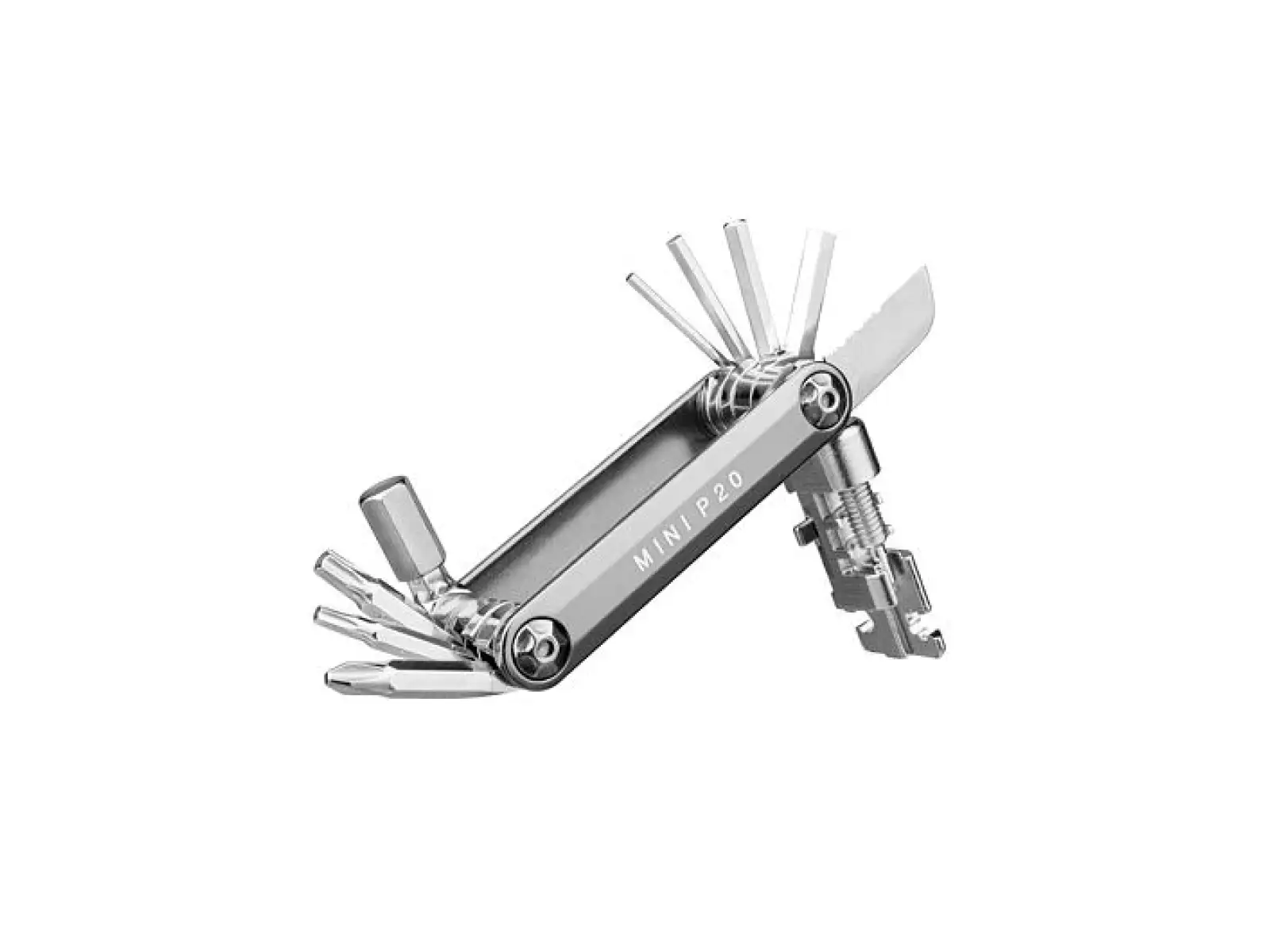 Topeak Mini P20 multitool 20 functions Silver