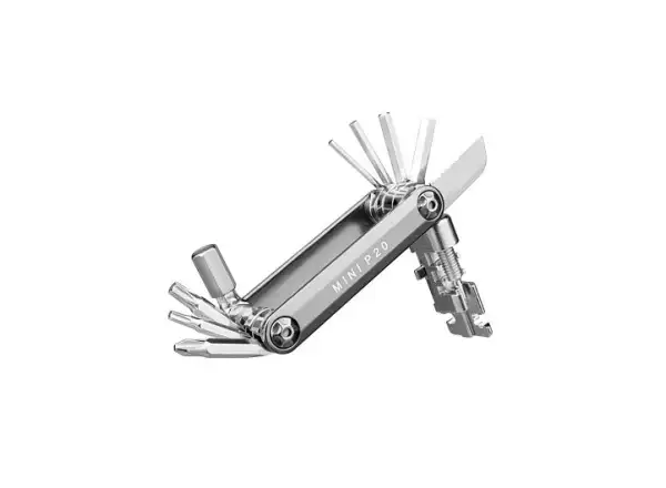 Topeak Mini P20 multitool 20 functions Silver