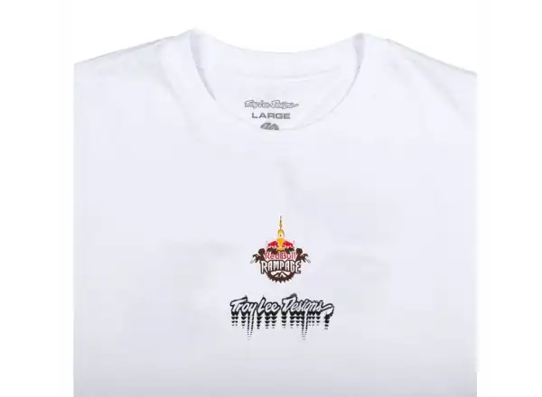Troy Lee Designs x Red Bull Rampage Mind Melt men's T-shirt short sleeve White