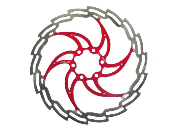 XLC BR-X02 brake disc silver/red