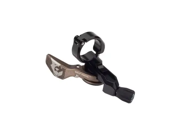 Wolf Tooth Remote dropper lever with clamp 22.2 mm espresso