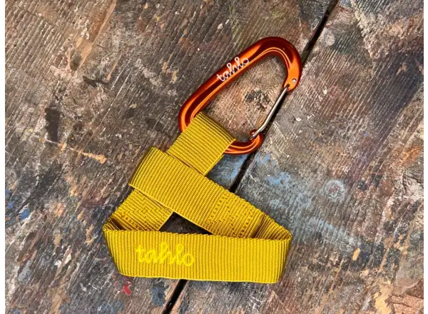 Tahlo Premium strap with carabiner yellow