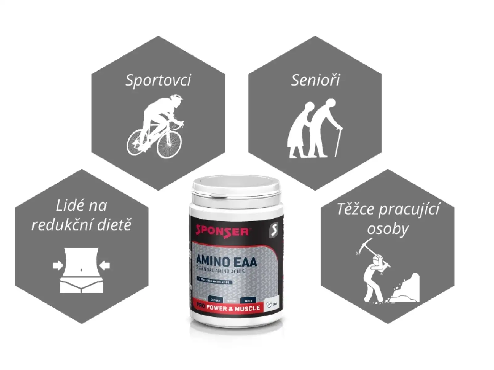 Sponser Amino EAA amino acids in tablets 140 tablets
