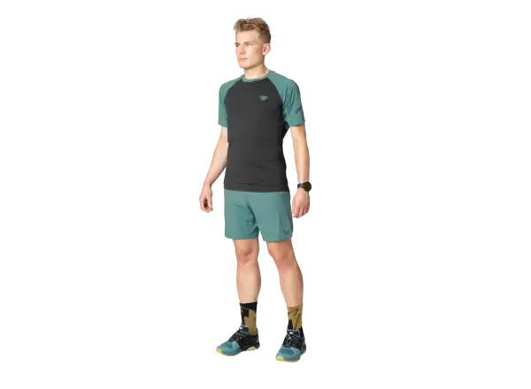Dynafit Alpine Pro 2in1 men's running shorts Atlantic