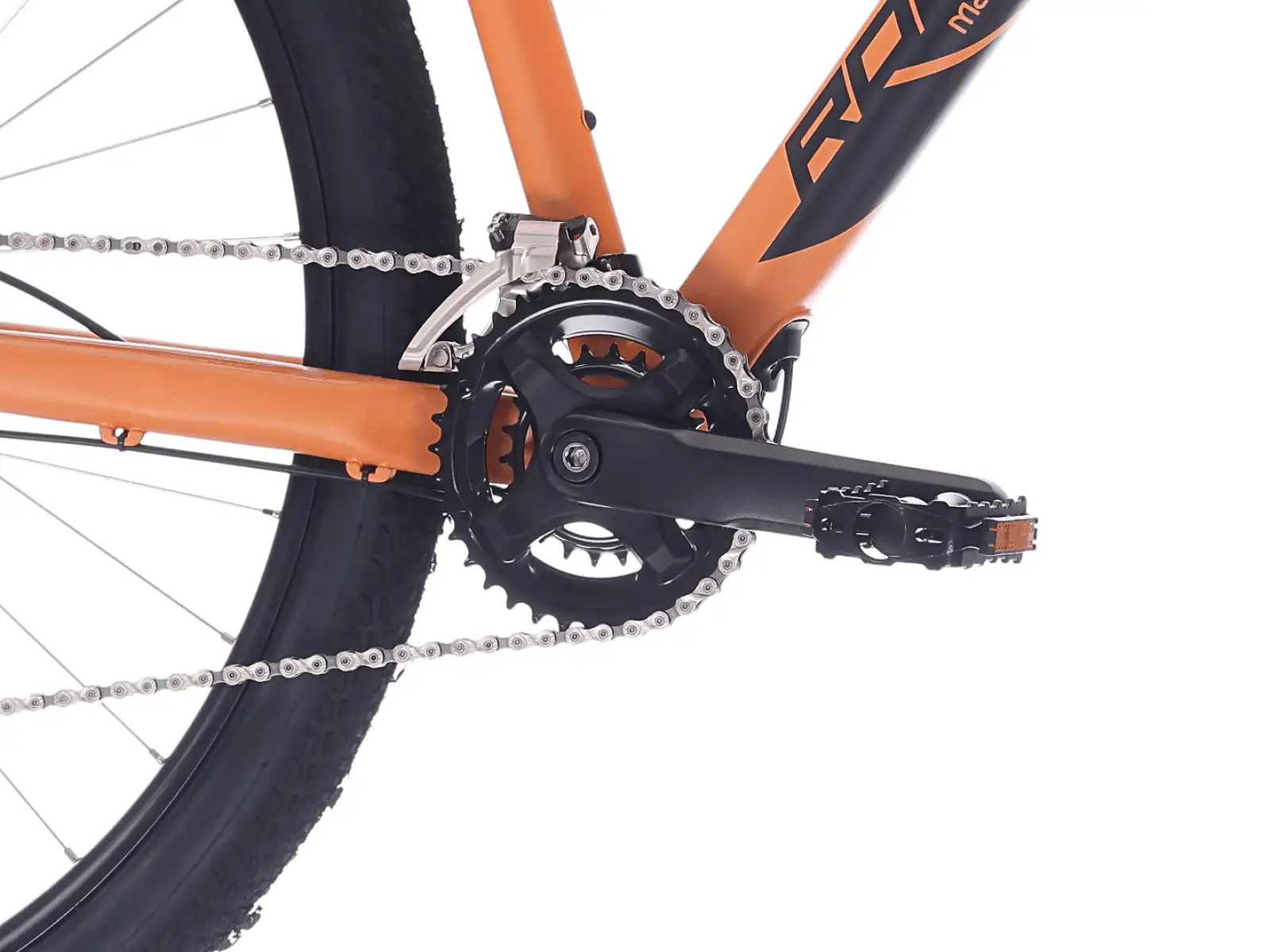 Rock Machine Manhattan 60 mountain bike Matte Lava Orange