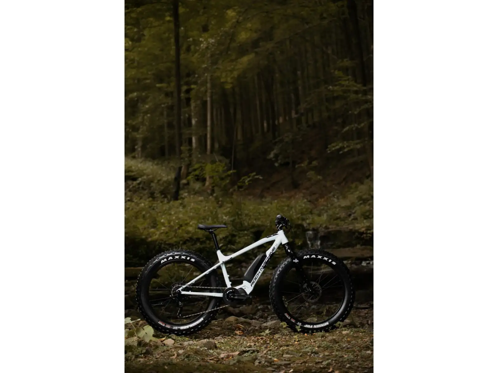 Rock Machine VYÖRY e50 S fatbike e-bike Gloss White/Black SAMPLE