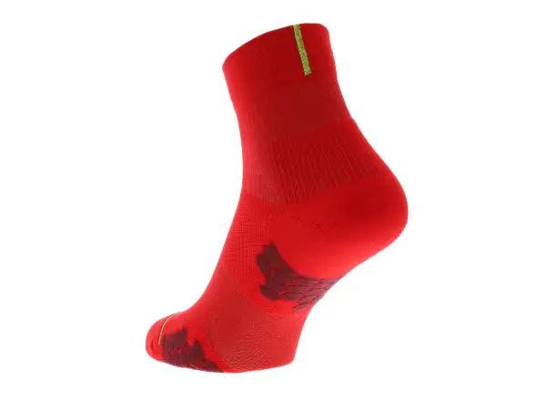 Inov-8 Trailfly mid-height socks blue/red