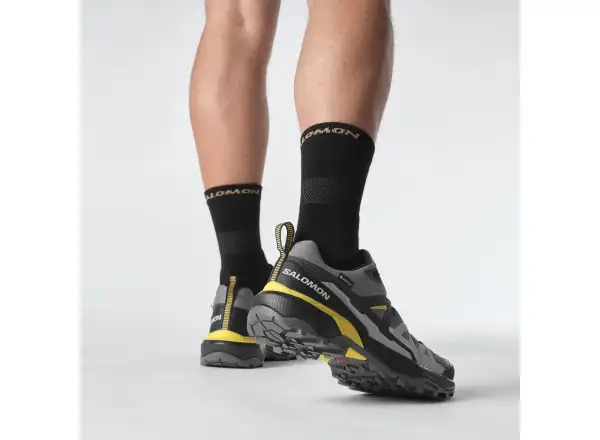 Salomon X Ultra 360 GTX men's hiking shoes Castlerock/Black/Spicy Mustard