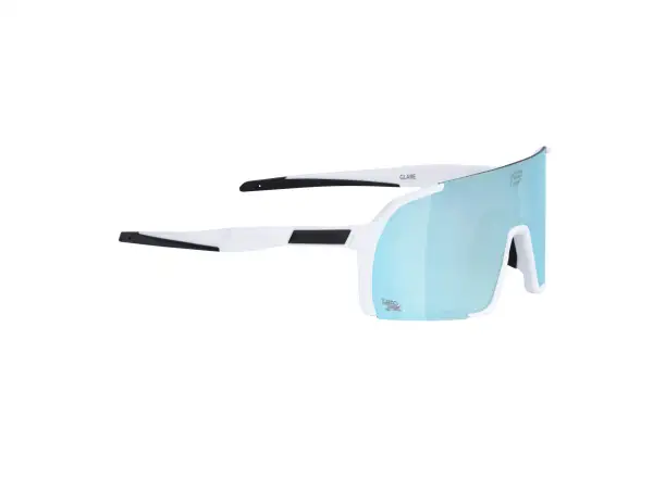 Force Glare glasses white/blue mirror lens