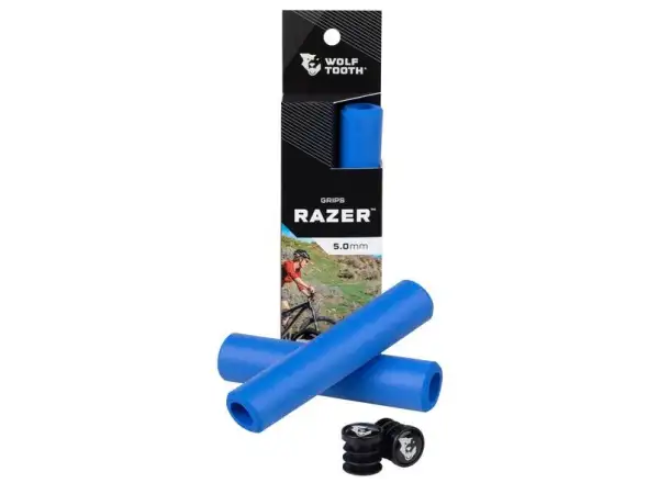 Wolf Tooth Razer 5mm grips blue
