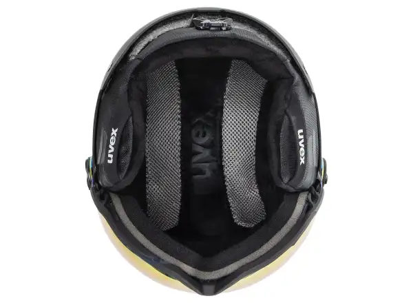 Uvex Wanted Visor ski helmet black matt