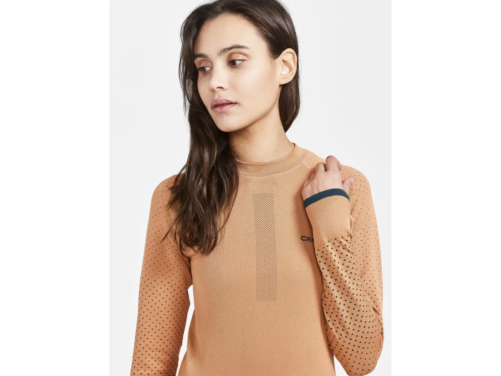Craft ADV Warm Intensity women's long sleeve shirt orange